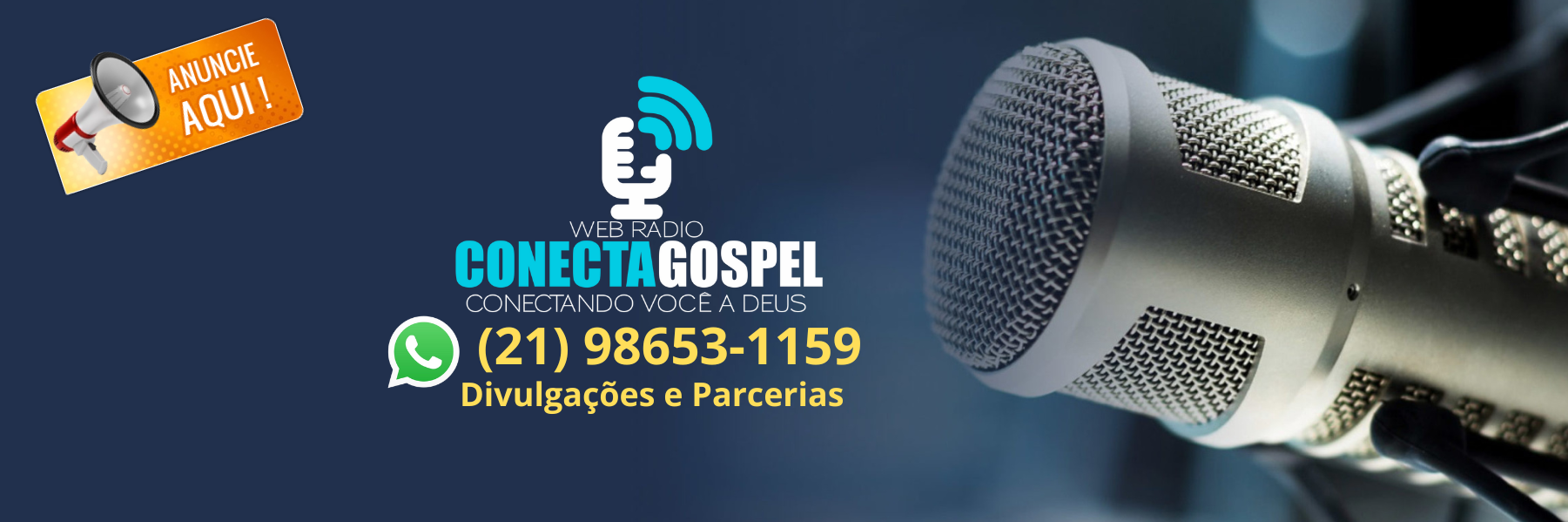 Divulgue Conosco e Seja Destaque (21) 98653 - 1159
